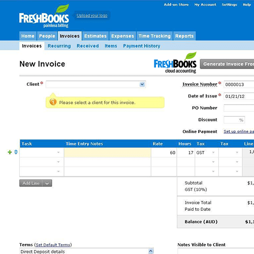 Freshbooks